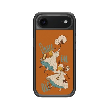 iPhone Air Mod NX -邊框背蓋組合 (相機按鈕) 黑 - Autumn's Tale / 秋天的故事 - 隨風飛舞