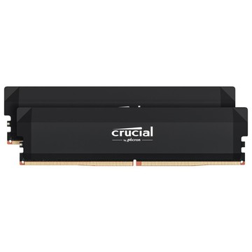 Micron Crucial PRO DDR5-6400 64G(32G*2) 桌上型記憶體《黑》