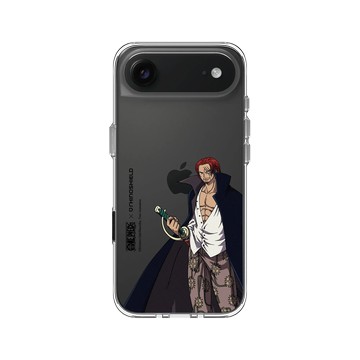 iPhone Air Clear Case（相機按鈕） 透明 - 航海王 One Piece - 角色系列-紅髮傑克