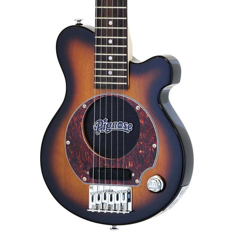 Pignose PGG-200 BS(Brown Sunburst) アンプ内蔵ギター ミニエレキギター〈ピグノーズ〉
