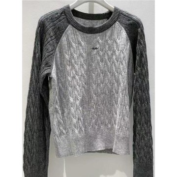 MM2024冬季新款時尚寬松圓領顯瘦長袖針織毛衣上衣4FA135711