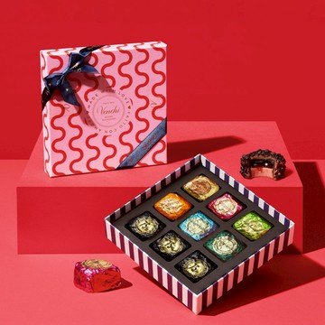 【Venchi】1314告白禮 ㊗️情人節｜魚子方巧克力 9入｜情人節禮物、送女友、送禮首選｜🚚快速出貨