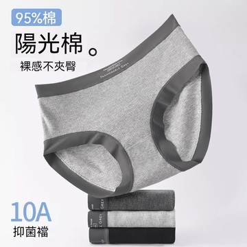台灣现貨 90kg運動風內褲 中腰無痕內褲 包臀內褲 純棉三角褲 加長檔內褲 中腰內褲 純棉內褲 女士內褲