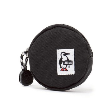 CHUMS Recycle Round Coin Case零錢包 黑色 CH603573K001