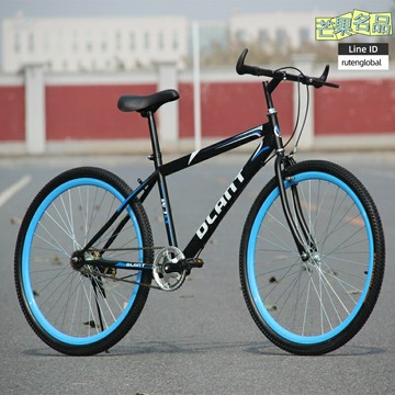 【免安裝即騎】26寸自行車 學生單車 山地車 通勤車 男女通用 單速設計 輕便省力 校園代步首選