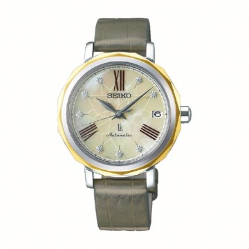 seiko SK037 精工錶 SK037 6R35-00N0Y(SPB138J1) Lukia 銀座25周年紀念女錶 / 綠+金 34.8mm｜樂天全館特惠中★指定刷卡回饋10%