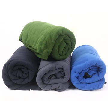 抓絨睡袋內膽午休超輕便攜保暖信封式搖粒絨冬季露營戶外防寒隔臟