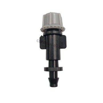 【台灣發貨】 灰色單噴降溫噴霧頭花園陽臺工地養殖場除塵單出口霧化噴頭 爆款清倉