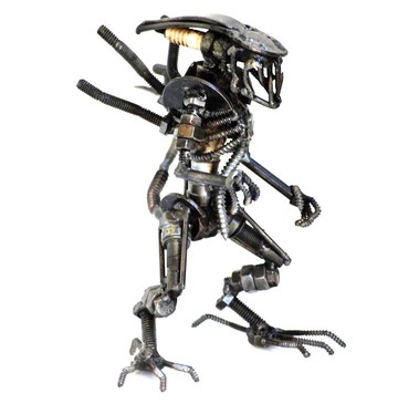 外星怪獸雕塑，驚豔銲接工藝，超酷生日禮物