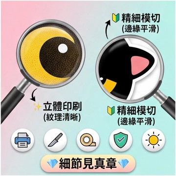 黑貓大眼車貼 機車汽車裝飾貼 無痕防水貼紙 可愛卡通個性裝飾 立體印刷邊緣平滑
