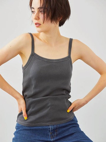 百搭吊帶背心-附罩杯(0F000903010) - Samansa Mos2