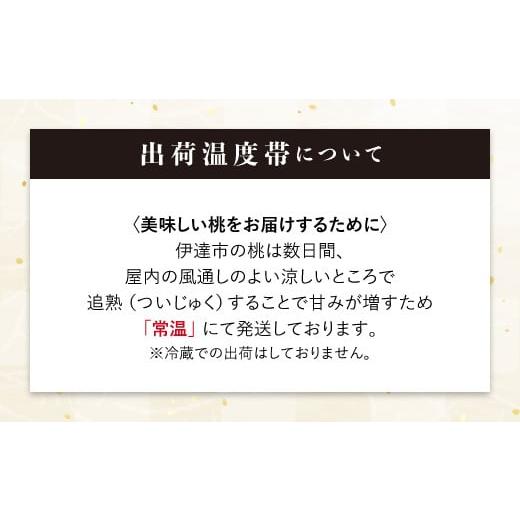 ふるさと納税 福島県 伊達市 先行予約 福島県伊達市産 桃 あかつき 特秀 約5kg F20C-125