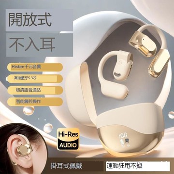 （爆款熱賣）（國際精品）【免運】柏林之聲無線藍芽爾機高品質降噪超長續航掛耳舒適運動跑步大電量