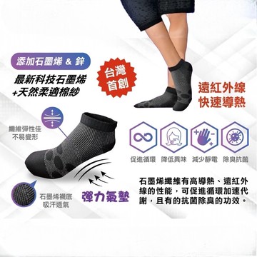 下殺199 Hime 超透氣能量保健襪3入組/運動襪/除臭襪/襪子