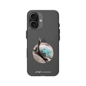 iPhone 17 Clear (相機按鈕) 酷墨灰 - Julien Tabet - 海龜