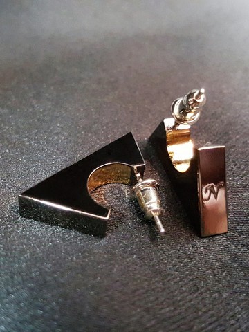 Egyp Pyramid 設計款耳環