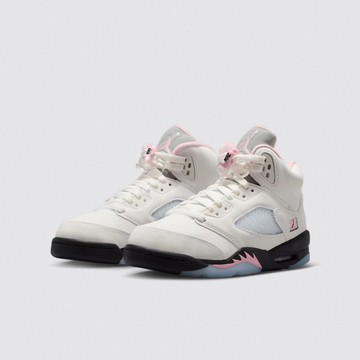 [ACS] Nike 休閒鞋 Air Jordan 5 Retro OG GS 大童 女鞋 35週年 白 粉紅 HQ7980-102