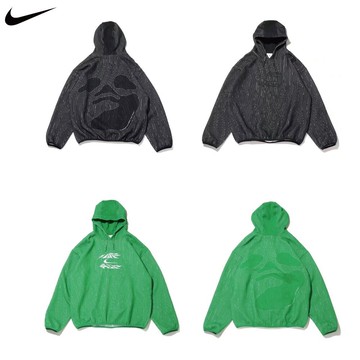 Nike x Off-White 灰黑條紋/草綠條紋 帽T DV4450-010/DV4450-389