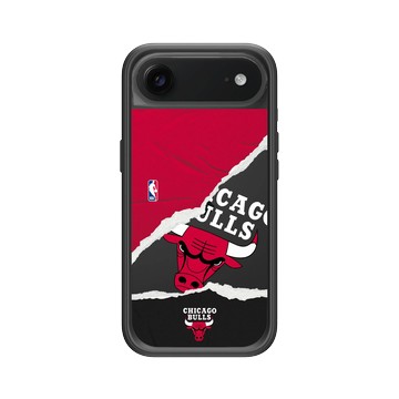 iPhone Air Mod NX -邊框背蓋組合 (相機按鈕) 黑 - NBA - 熱血系列-芝加哥公牛 Chicago Bulls - Sweat and Tears