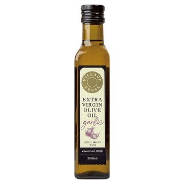 THE VILLAGE PRESS 紐西蘭廚神系列 冷壓初榨蒜香風味橄欖油  250ml  1瓶