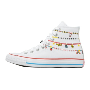 Converse 休閒鞋 All Star Hi 男鞋 女鞋 白 彩 三麗鷗 聯名款 高筒 帆布鞋 A17699C