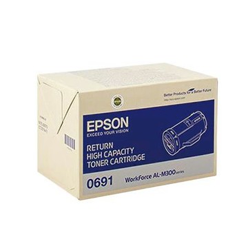 愛普生EPSON原廠高容量碳粉匣/S050691/黑