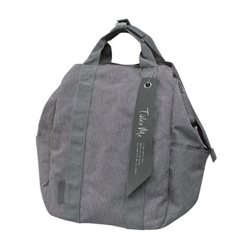 【安琪兒婦嬰百貨】日本Nicott-TakeMe輕量多機能媽媽包-霧感灰色