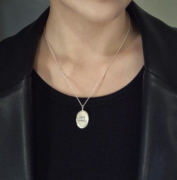 信念宣言 925純銀項鍊