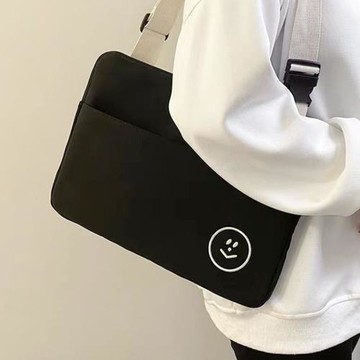 ins適用蘋果ipad10平板保護包12.9防震防塵內膽包ipad mini6電腦保護包單肩斜挎收納包pro11卡通純色便攜男女