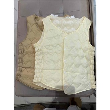 東北旅游馬甲女冬季加厚保暖背心坎肩外穿內膽馬夾