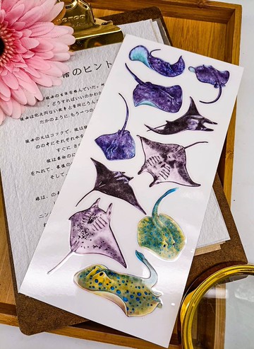 5K070-25_五口美-乾式轉印貼紙_ I am pretty Transfer Sticke