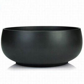 【黑泥大茶洗-直徑18*高9cm-1850ml-1套/組】茶道茶具配件 純手工宜興紫砂黑泥大號茶洗杯洗-7501015