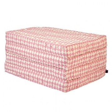 GINGER│ 丹麥泰國設計－菱形印花木絲棉臥榻兩色