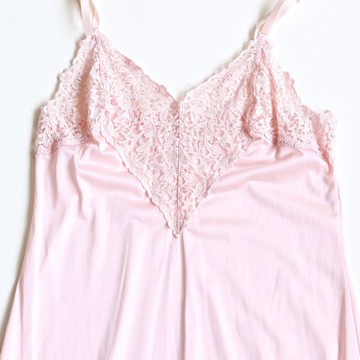 【蛋植物古著】日本製精工蕾絲細肩帶古著洋裝襯裙