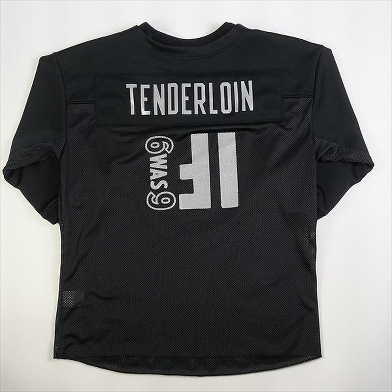TENDERLOIN テンダーロイン NFL MESH JERSEY !!! メッシュロンT 黒 