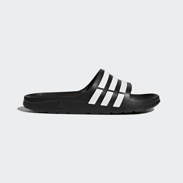 Adidas Duramo Slide 男鞋 女鞋 黑白色 舒適 輕量 休閒 拖鞋 G15890