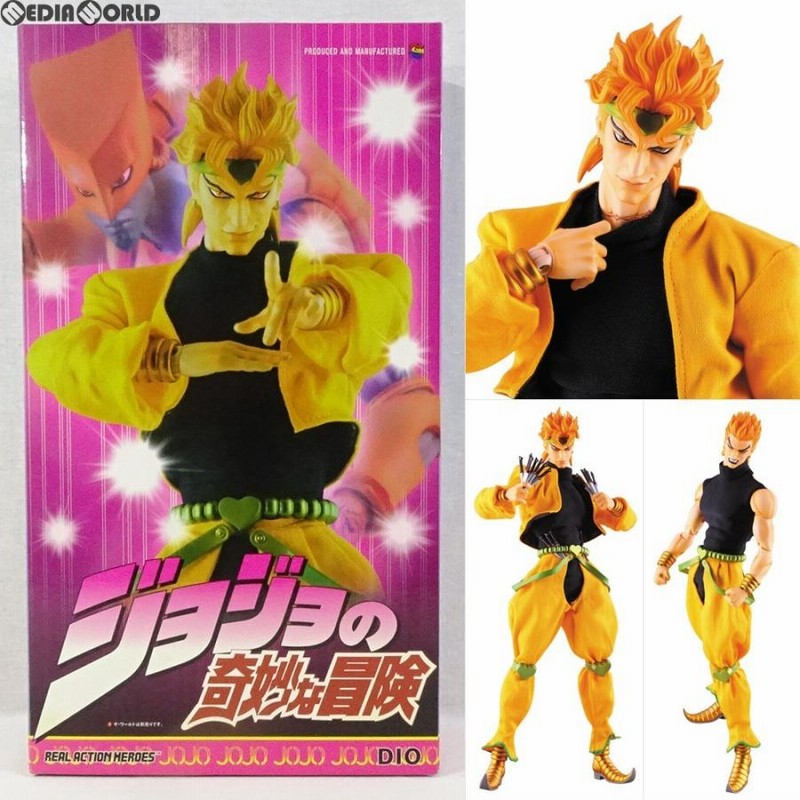 中古即納』{FIG}リアルアクションヒーローズ No.485 RAH DIO(ディオ) ジョジョの奇妙な冒険 完成品 可動フィギュア  メディコム・トイ(20100531) | LINEブランドカタログ