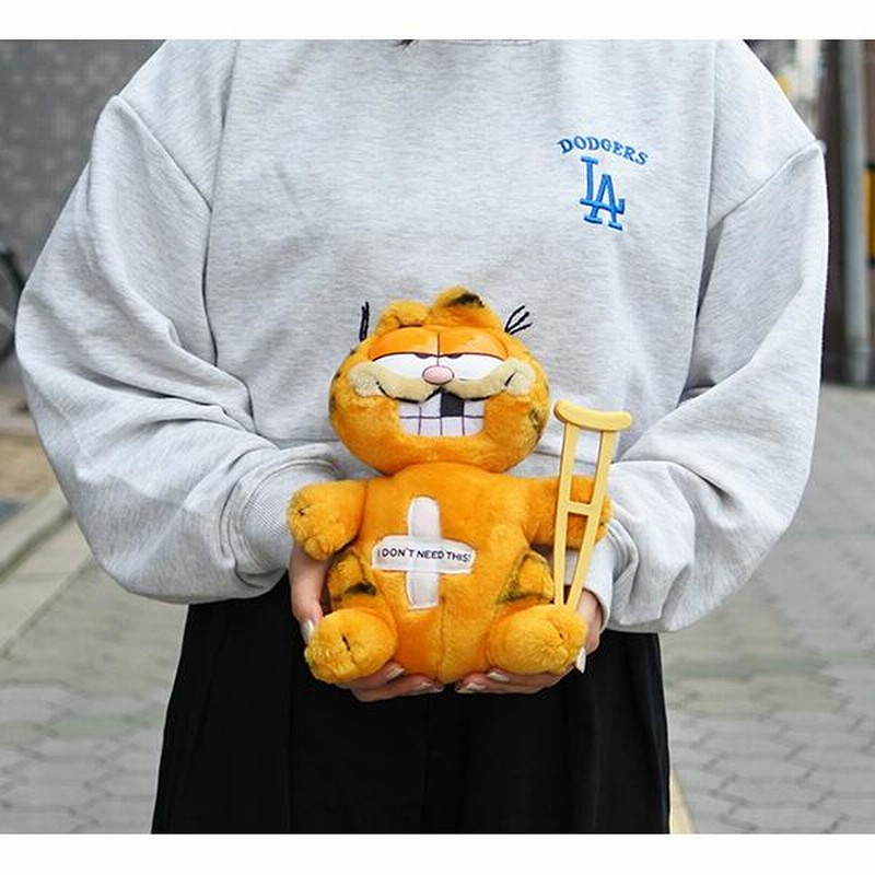 ガーフィールド ぬいぐるみ ヴィンテージGARFIELD 松葉杖 r400