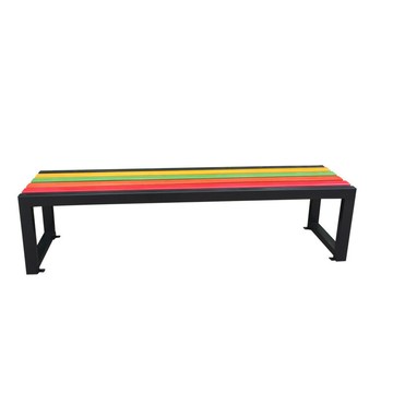 廠家制作公園排椅長條凳 商場休息椅 更衣室鋼木長椅不銹鋼長凳