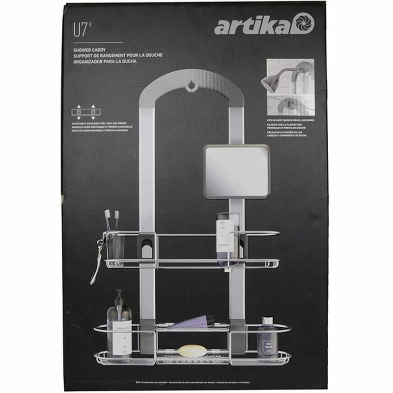 Artika 浴室収納ラック 吊り下げ型 Cadu7 C2 U7 吊り下げシャワーキャディ シャワーラック バスルーム 通販 Lineポイント最大0 5 Get Lineショッピング