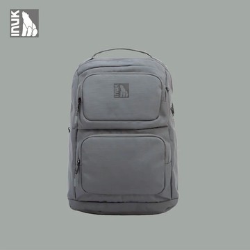 【INUK】環保調色盤 超強旅行電腦包 | Eco Primary Pilot3_RP 碳素灰 | 18L