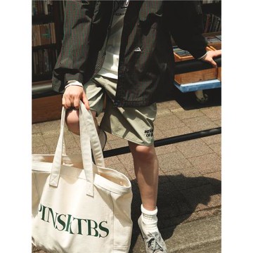 PINSKTBS 23AW日常實用超大容量拍照造型常用帆布托特包