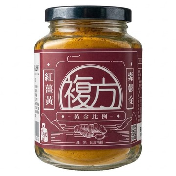 名品農產行 複方紫紅薑黃粉  150g  1罐