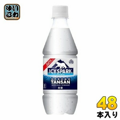 コカコーラ アイシースパーク from カナダドライ 430ml ペットボトル 48本 (24本入2 まとめ買い) 炭酸水 タンサン アイシースパーク