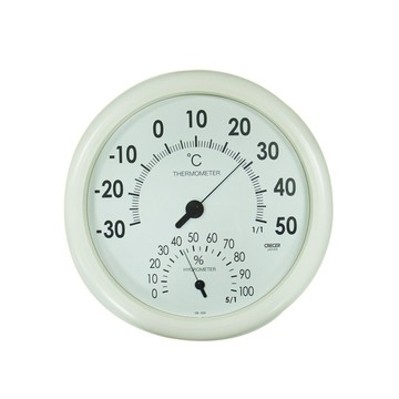 CRECER 日本溫‧溼度計(直徑30cm)(顏色隨機出貨) / 個 CR-320