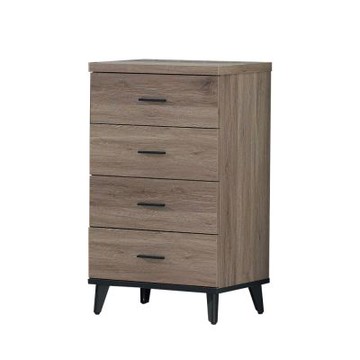 唯熙傢俱-凱熙灰橡色四斗櫃 抽屜櫃