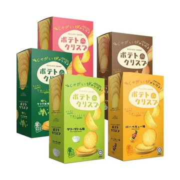 *貪吃熊* Win2 POTATO CRISP 馬鈴薯脆餅 日本版 餅乾 薯片餅乾  洋蔥酸奶味 蔬菜味 咖啡味 喜馬拉