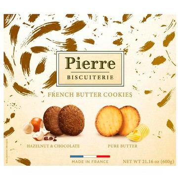 [COSCO代購6] C153836 Pierre 榛果巧克力奶油餅乾 600公克