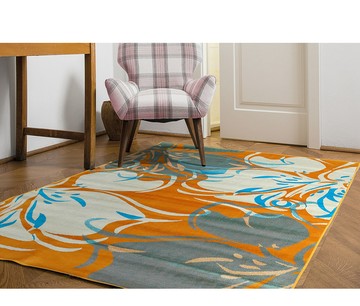 范登伯格 [范登伯格] 奧瓦亮彩絲進口絲質地毯-晚霞 (70x120cm)