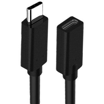 Type C公 - C母 Type-C to Type-C 公對母充電傳輸延長線(0.6M)